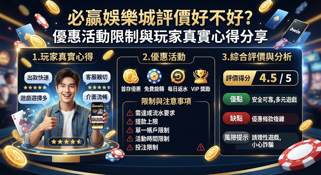 優惠活動限制與玩家真實心得分享