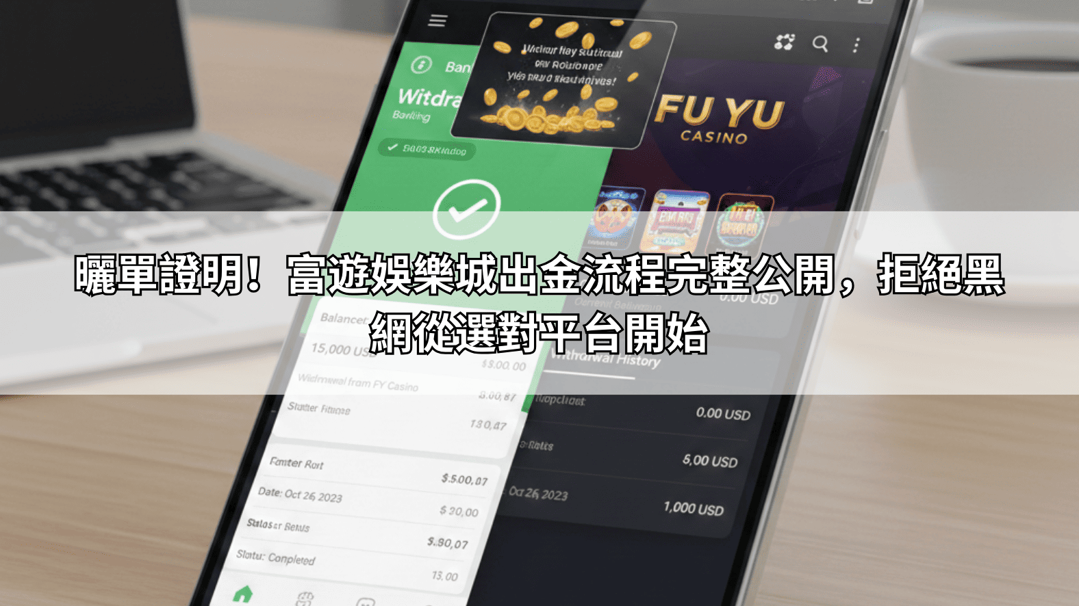 曬單證明！富遊娛樂城出金流程完整公開，拒絕黑網從選對平台開始